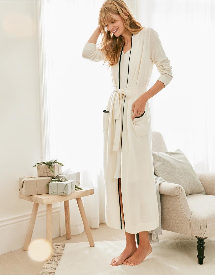 the white company cashmere robe