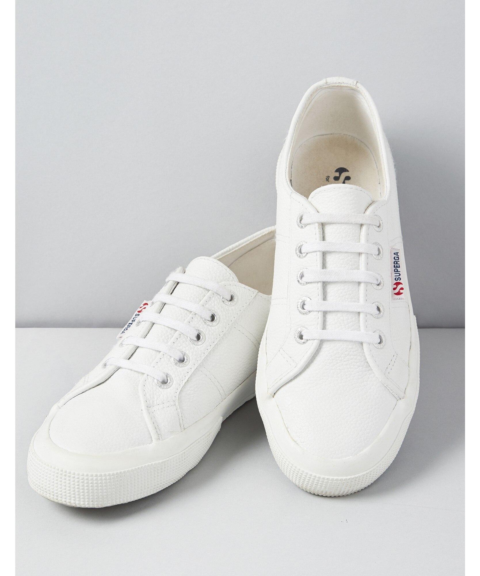 superga plimsolls white