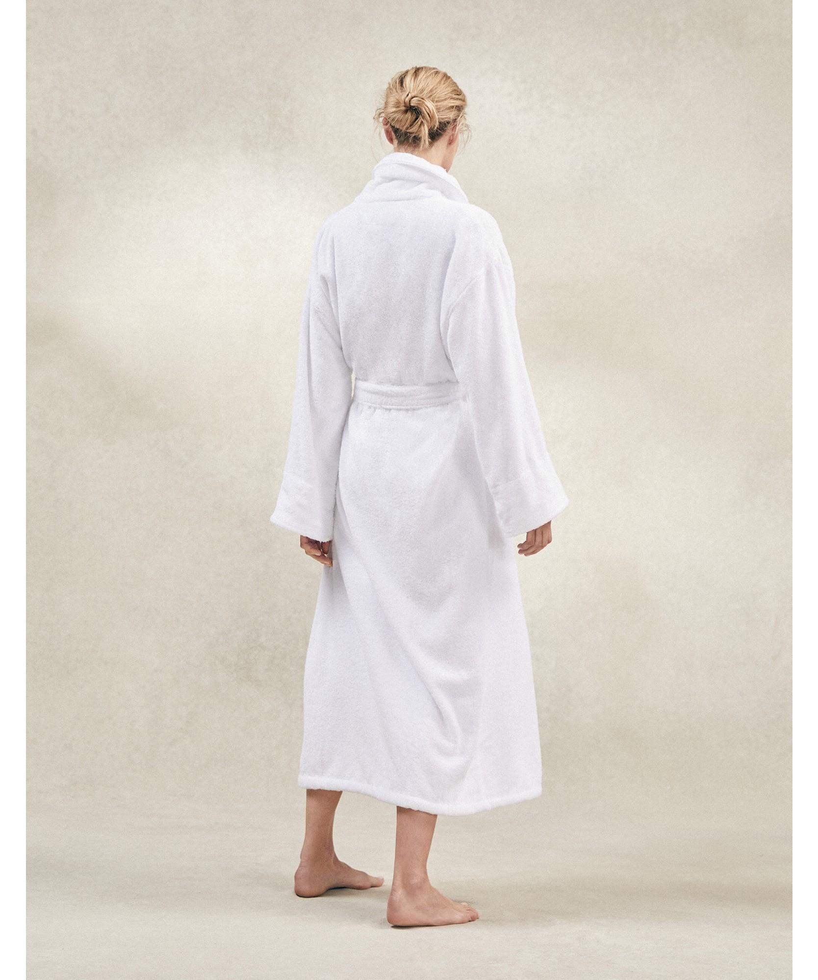 The White Company Unisex Cotton Classic Robe in White - Save 16% - Lyst