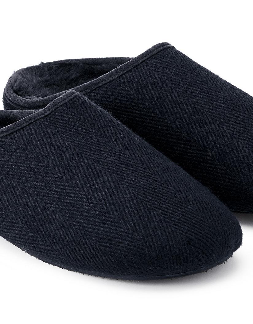 mens slippers white company