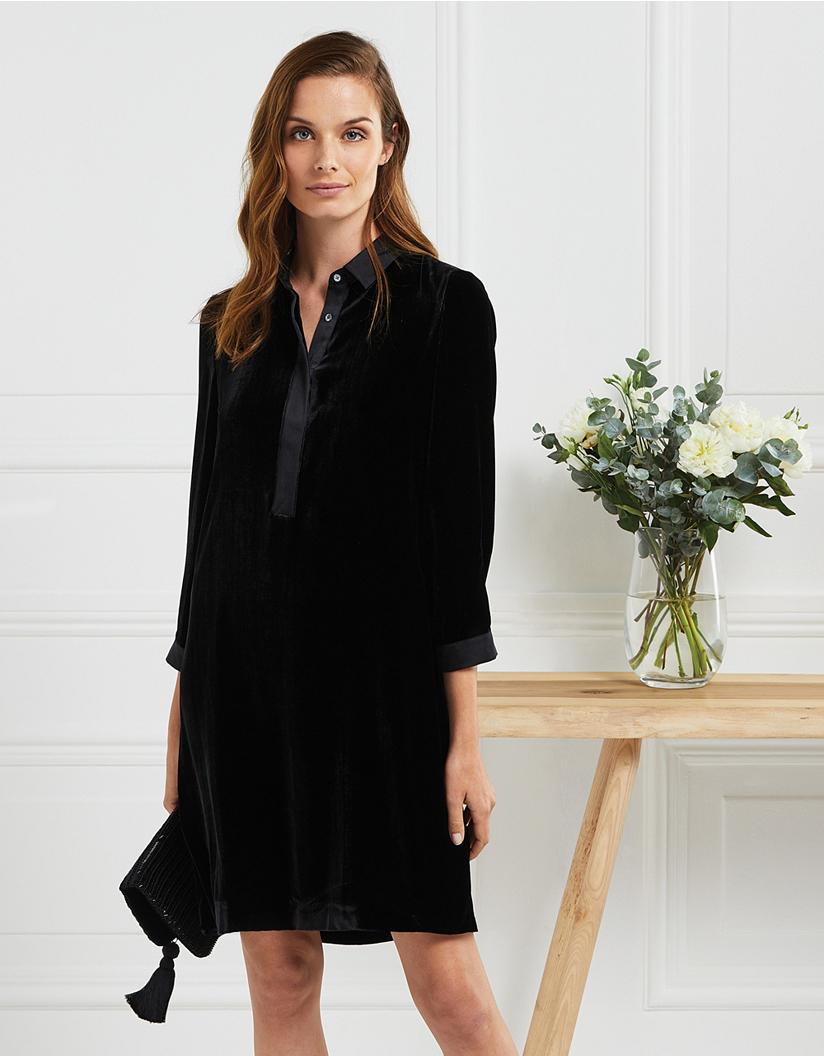white company shirt dress