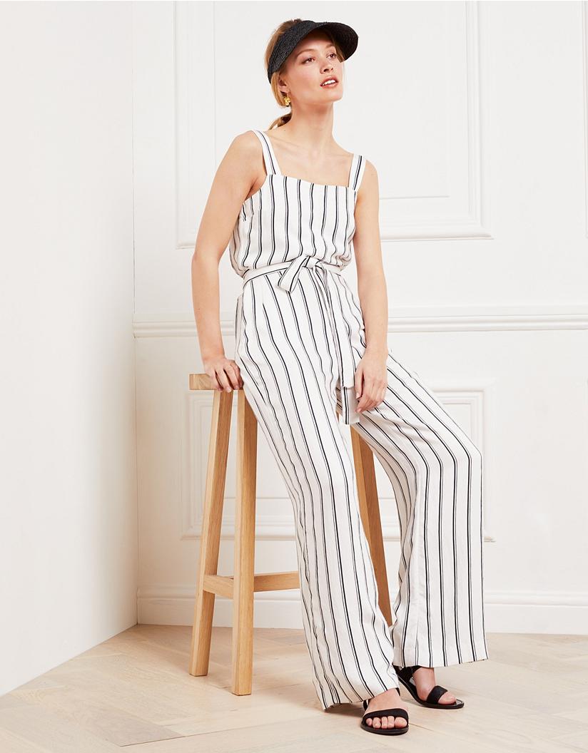 white company jumpsuit
