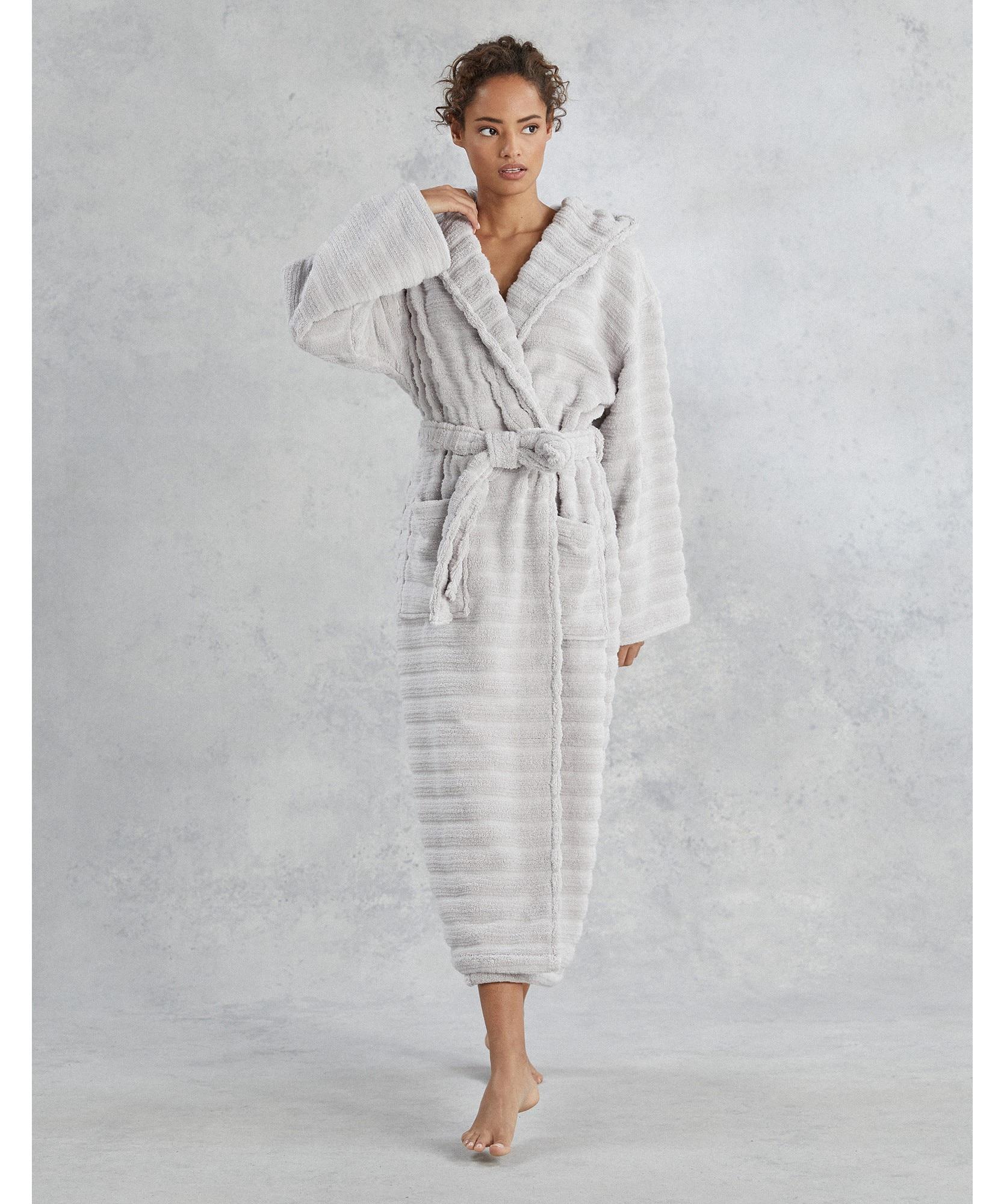 hydrocotton hooded robe