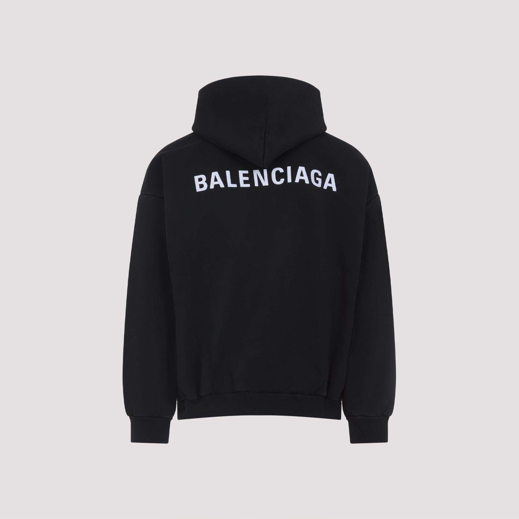 パーカー・フーディ Balenciaga Jersey Hoodie Balenciaga Double-hoodie cotton jersey sweater | The Fashion