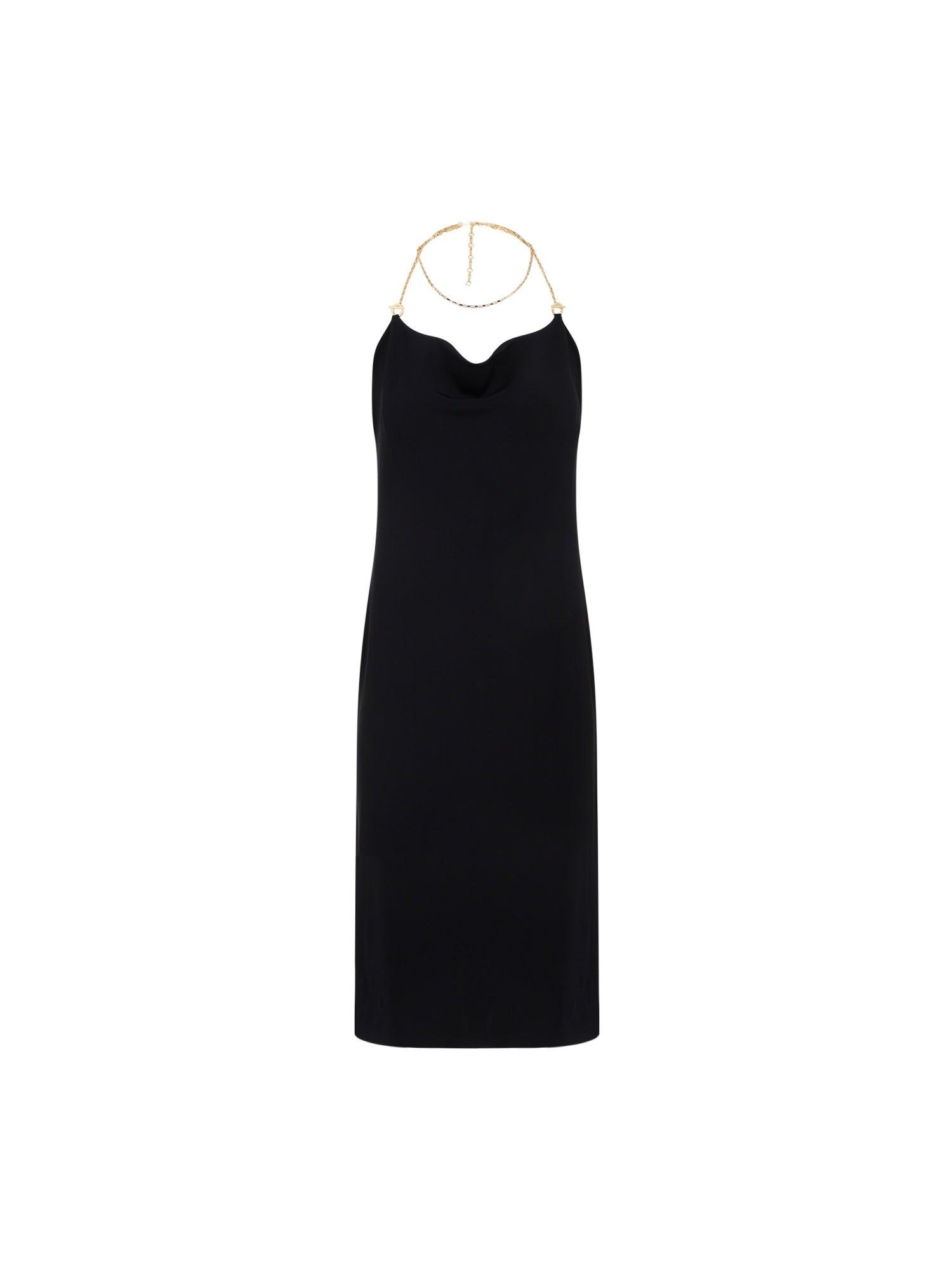 ワンピース BOTTEGA VENETA CAPPUCCINO COTTON BLEND DRESS BOTTEGA VENETA Tie-detailed cotton-blend maxi dress | NET-A