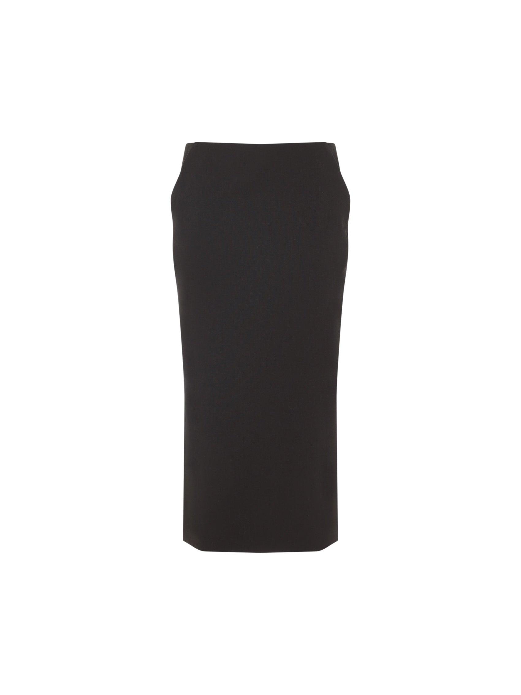ジョルジオアルマーニ Giorgio Armani Virgin Wool Midi Skirt Giorgio Armani Virgin Wool Midi Length Skirt - Grey Skirts