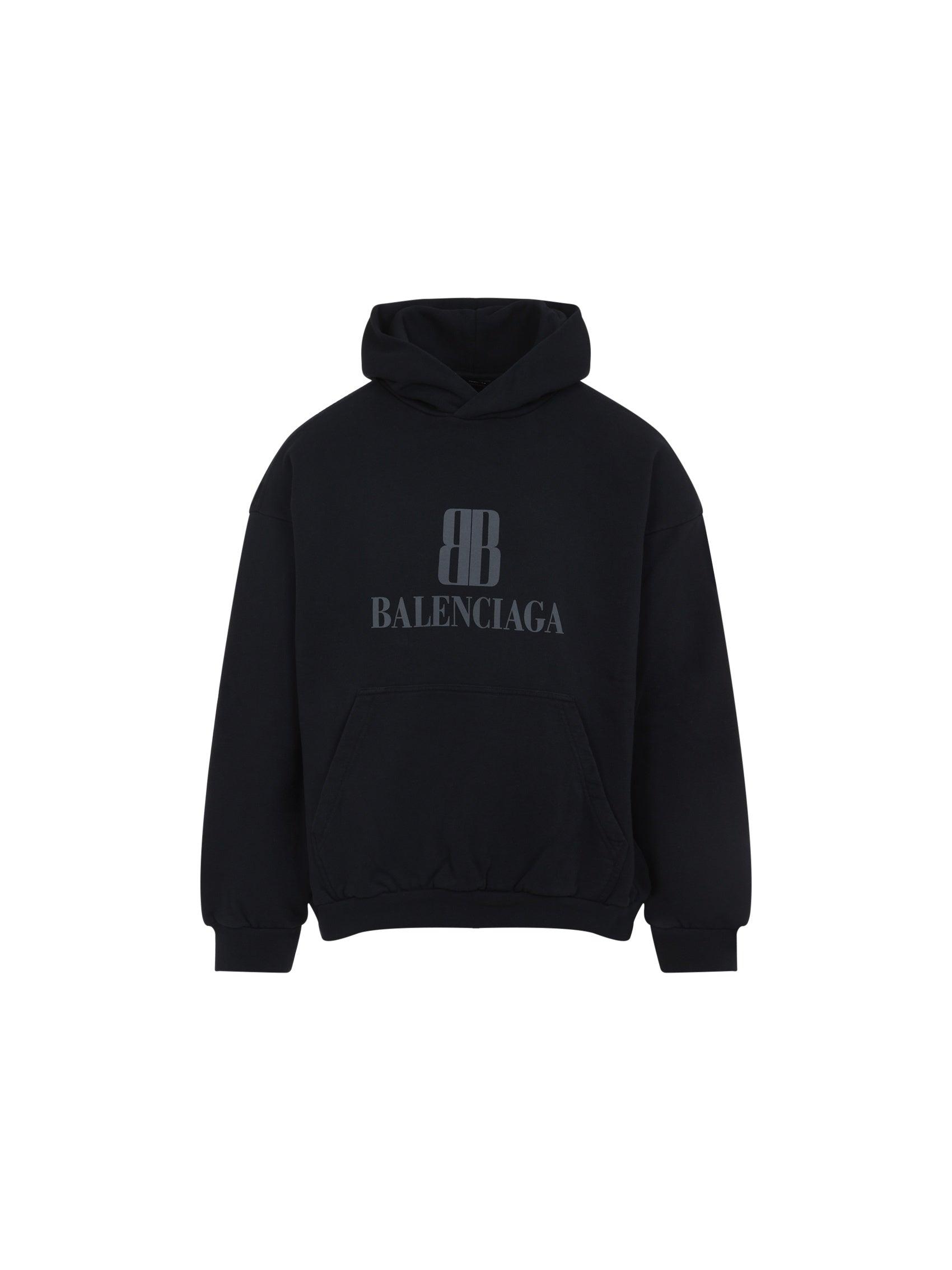 パーカー・フーディ Balenciaga Jersey Hoodie Balenciaga Double-hoodie cotton jersey sweater | The Fashion