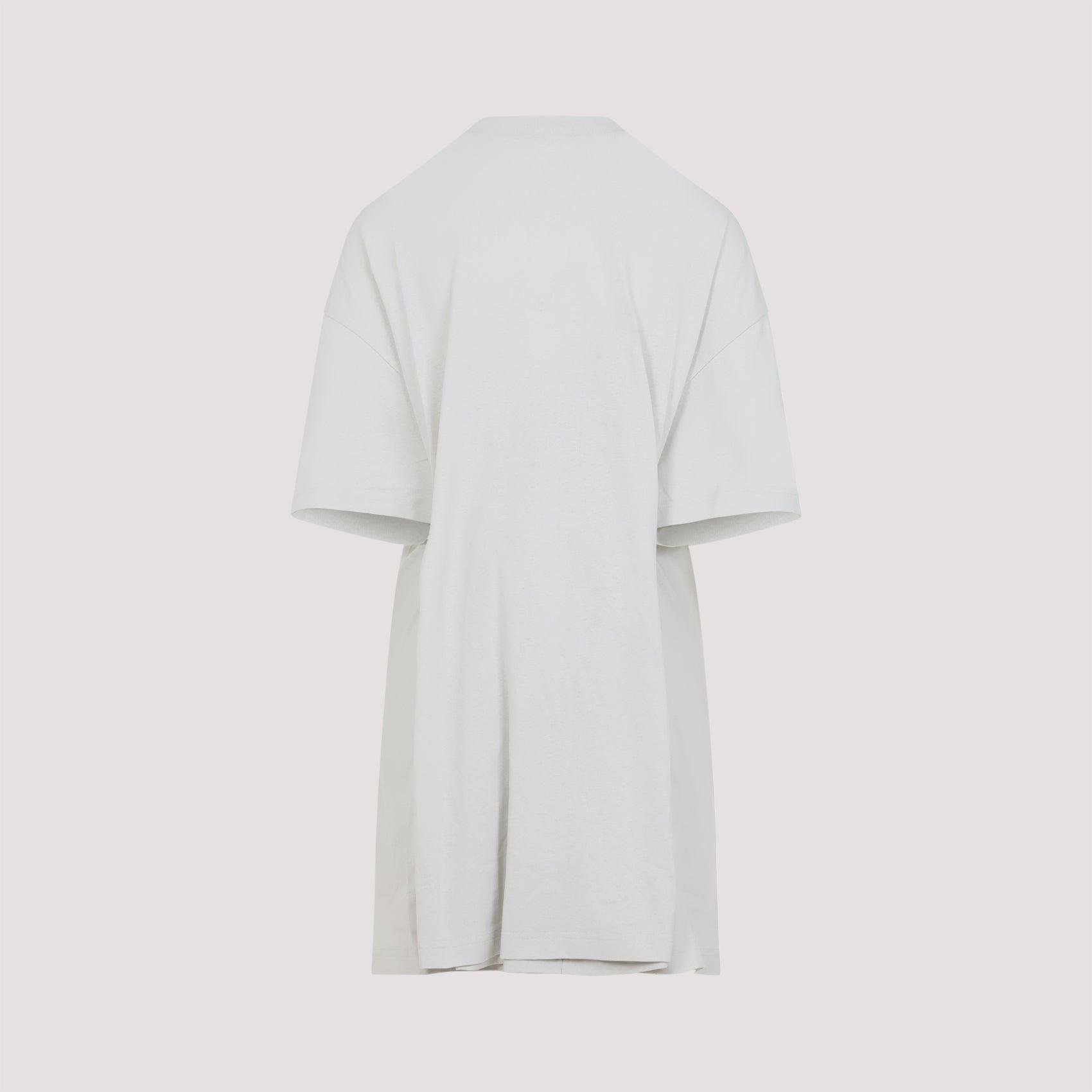 ワンピース BALENCIAGA Cotton jersey Semi fitted short dress WHITE Cotton jersey Semi fitted short dress BALENCIAGA - Nugnes1920