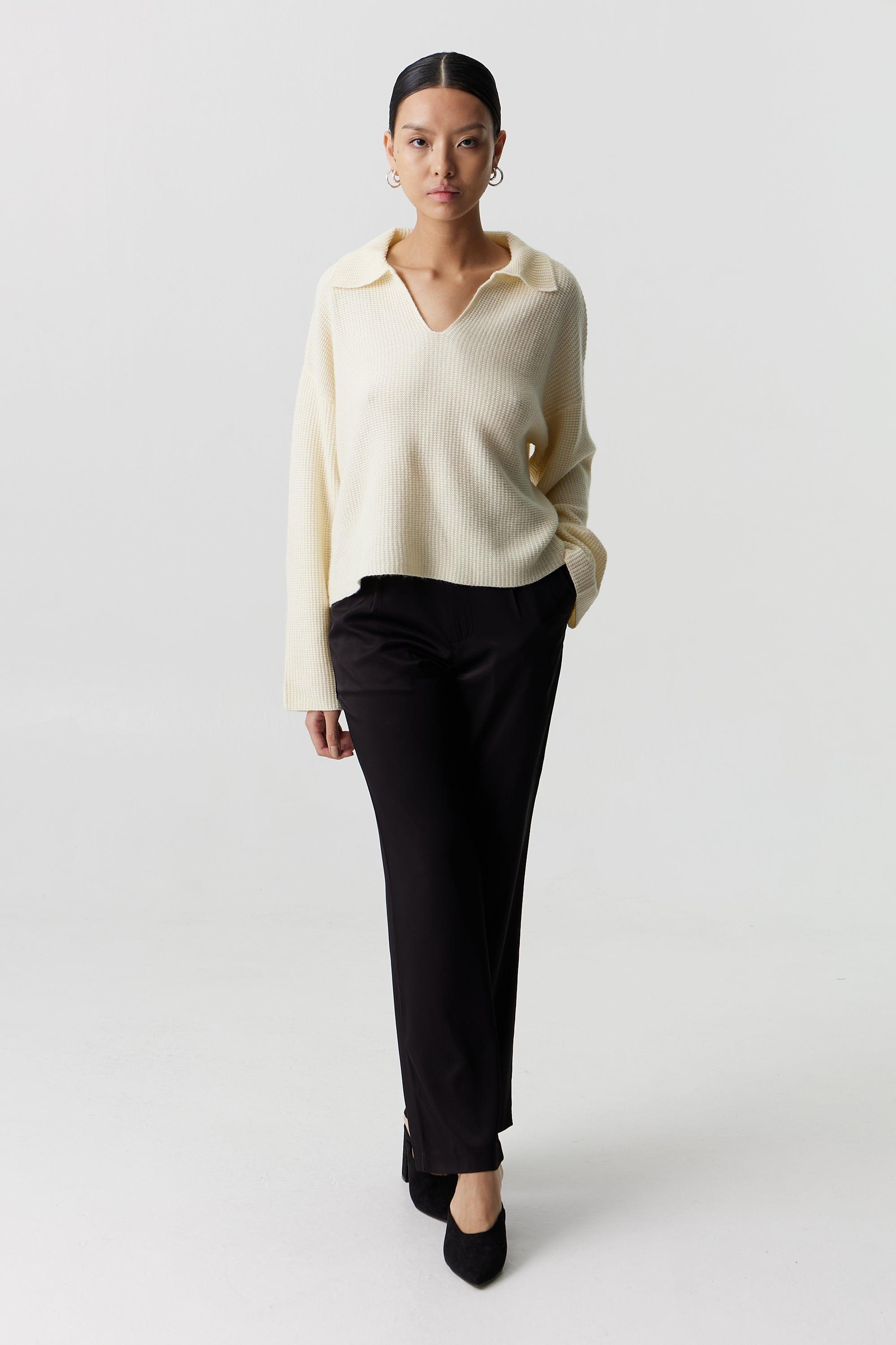 Third Form Wool Boucle Collared Knit | Lyst