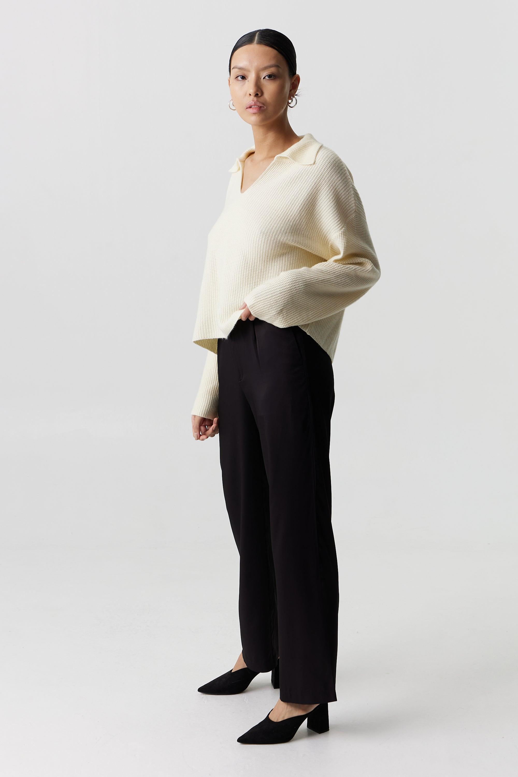 Third Form Wool Boucle Collared Knit | Lyst