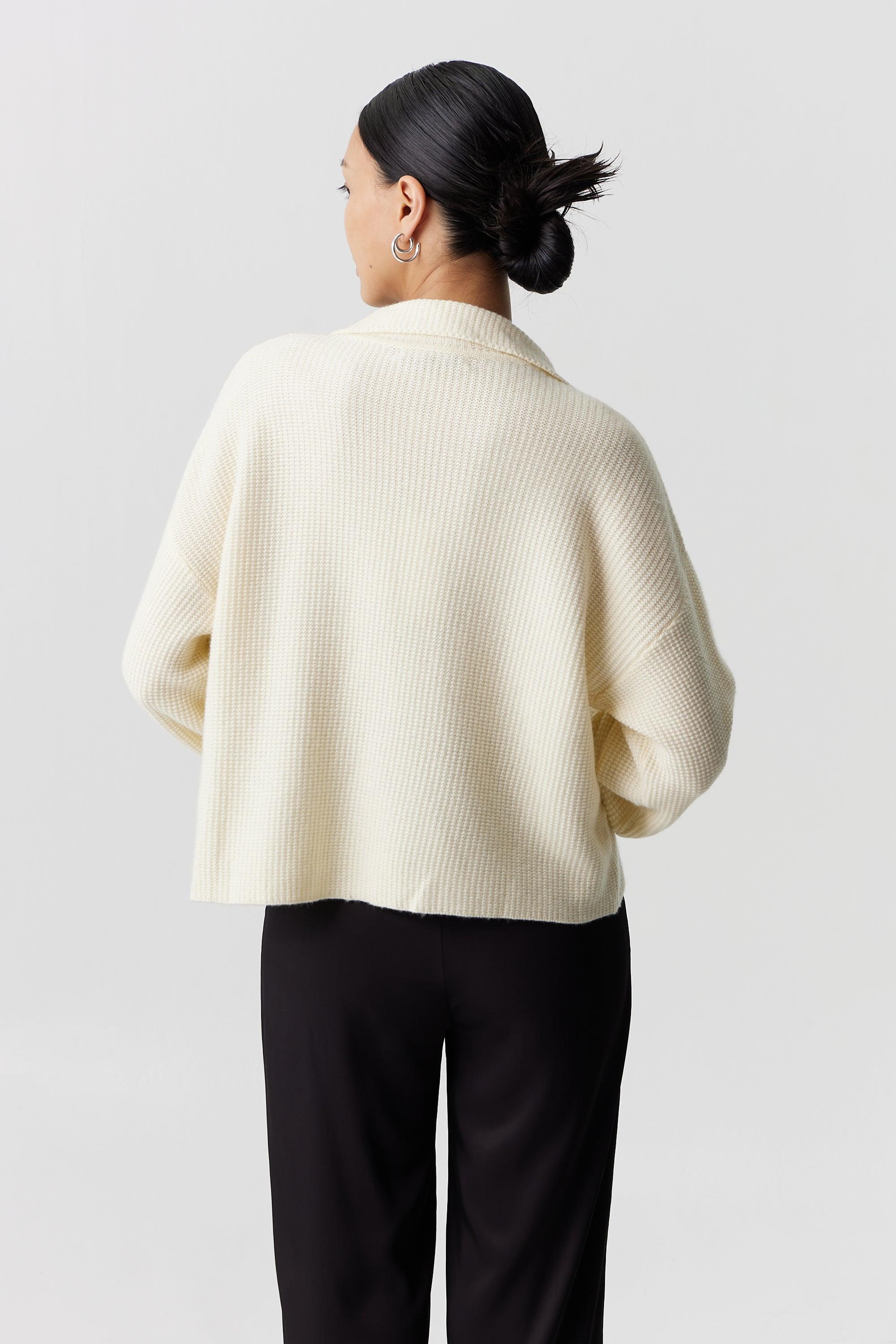 Third Form Wool Boucle Collared Knit | Lyst