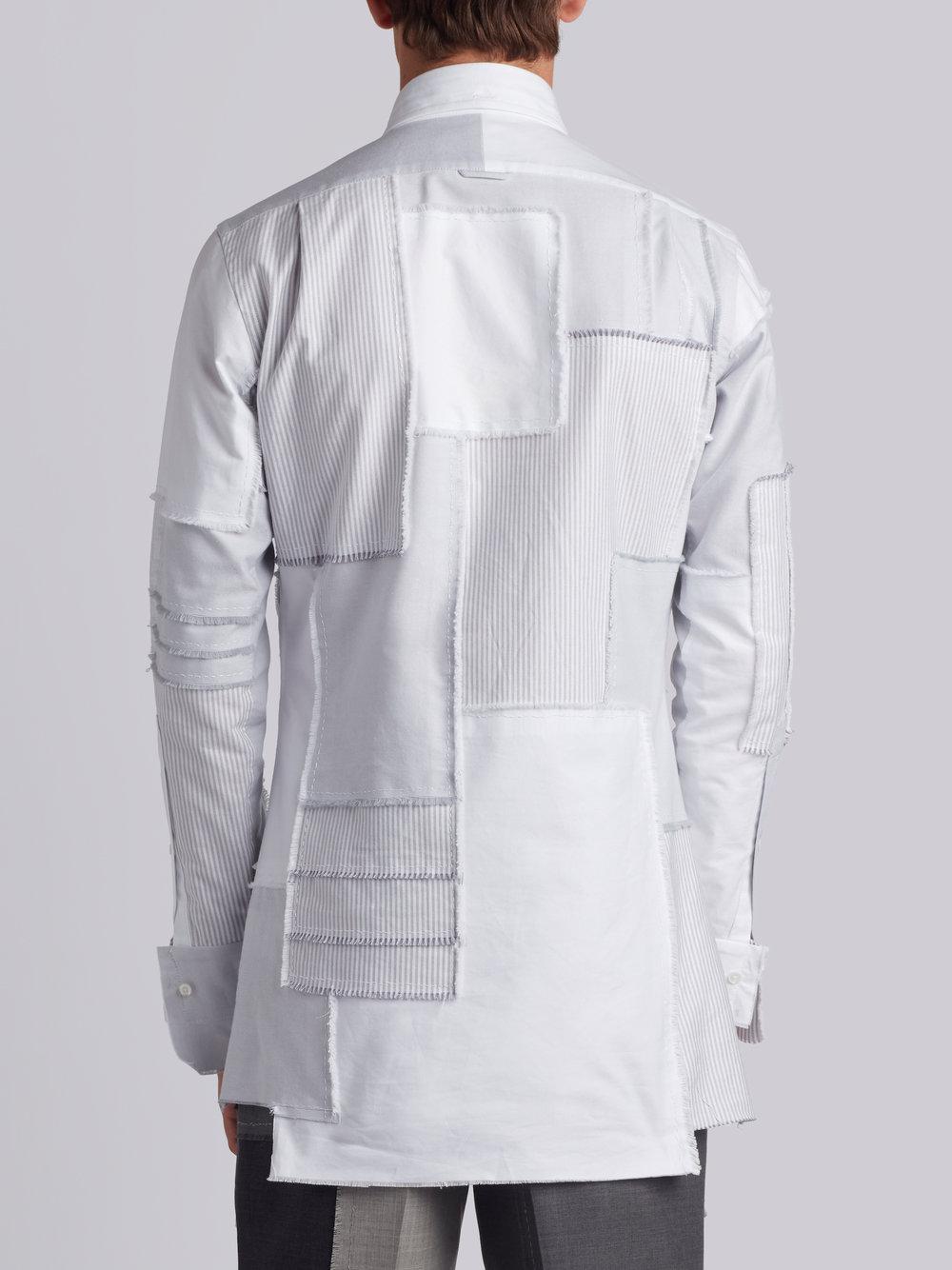 Download Thom Browne Classic Long Sleeve Point Collar Button Down ...