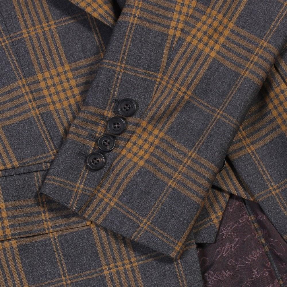 Vivienne Westwood Wool Checkered Blazer Jacket in Brown for Men - Lyst