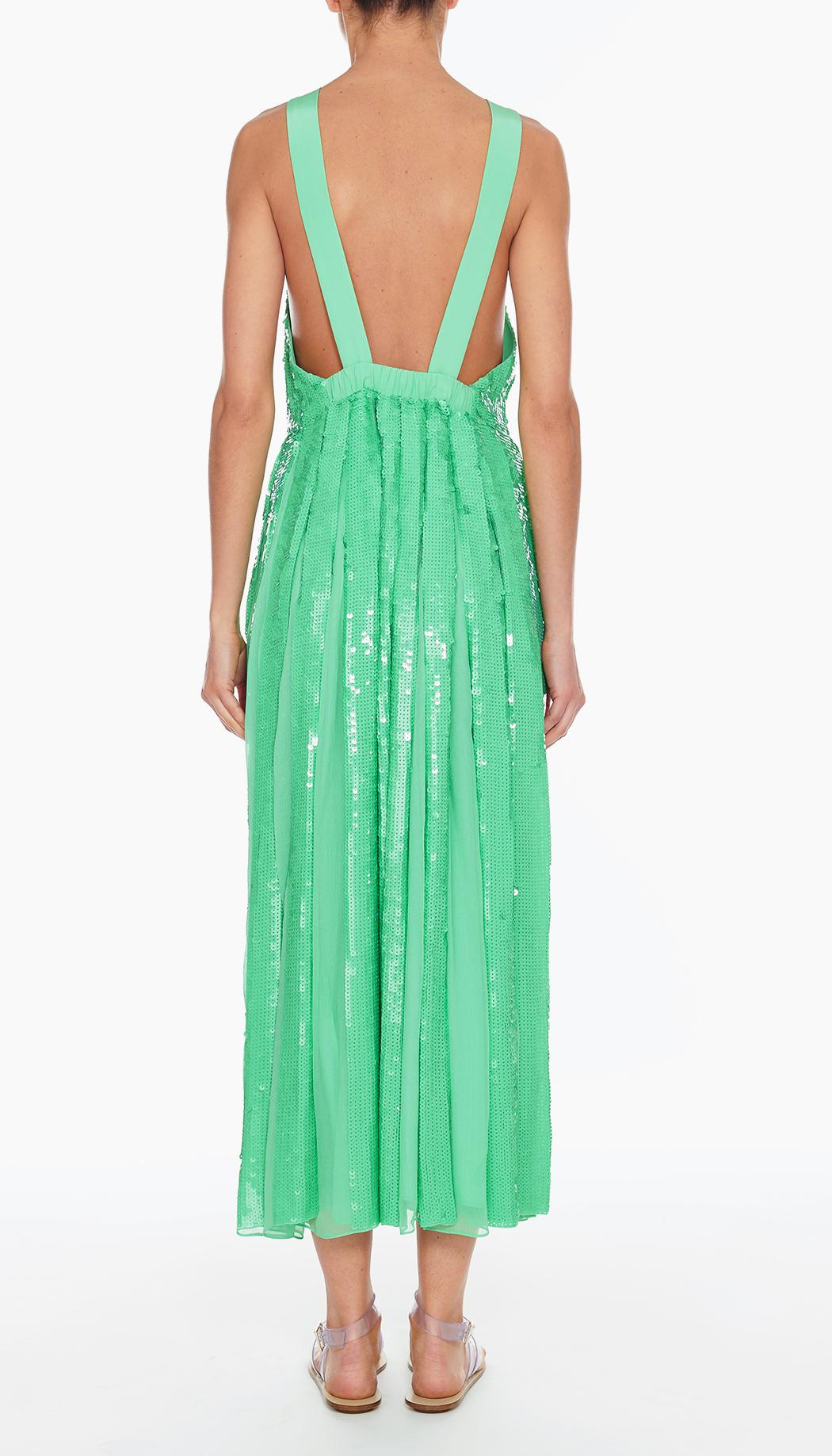 tibi sequin overall dress