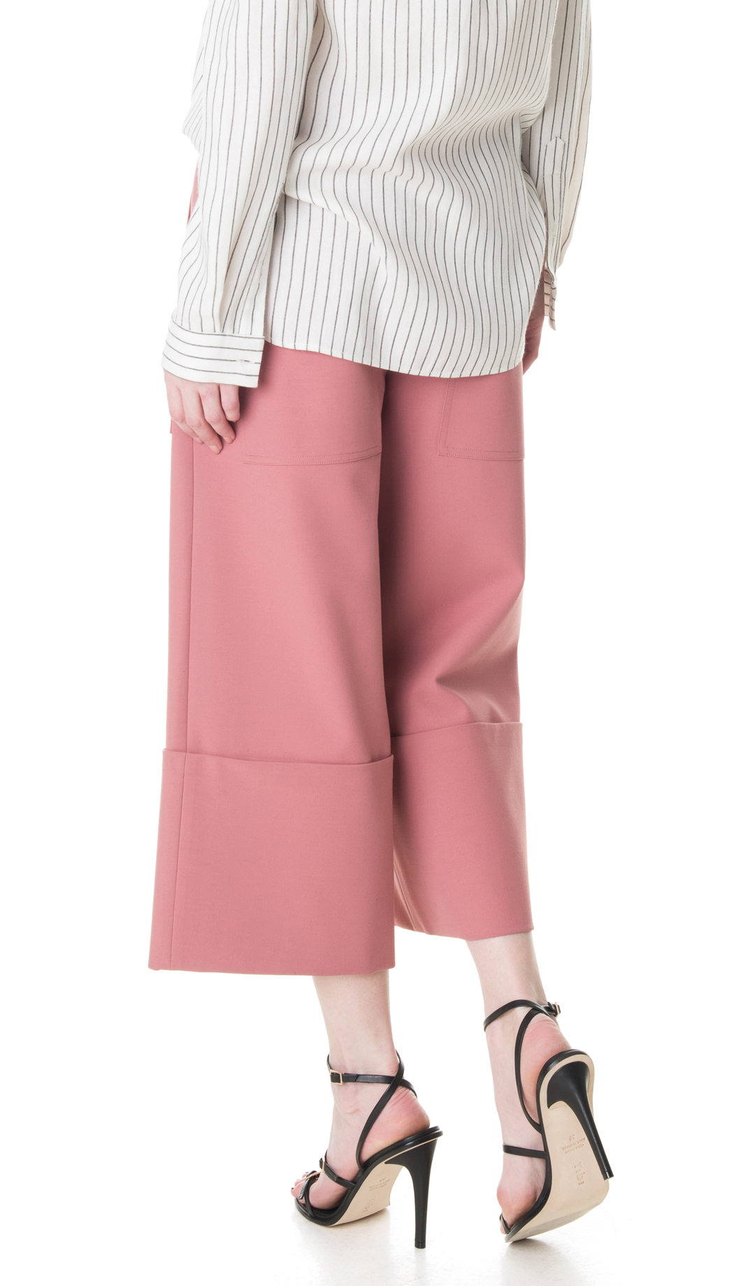 tibi nylon cargo pant