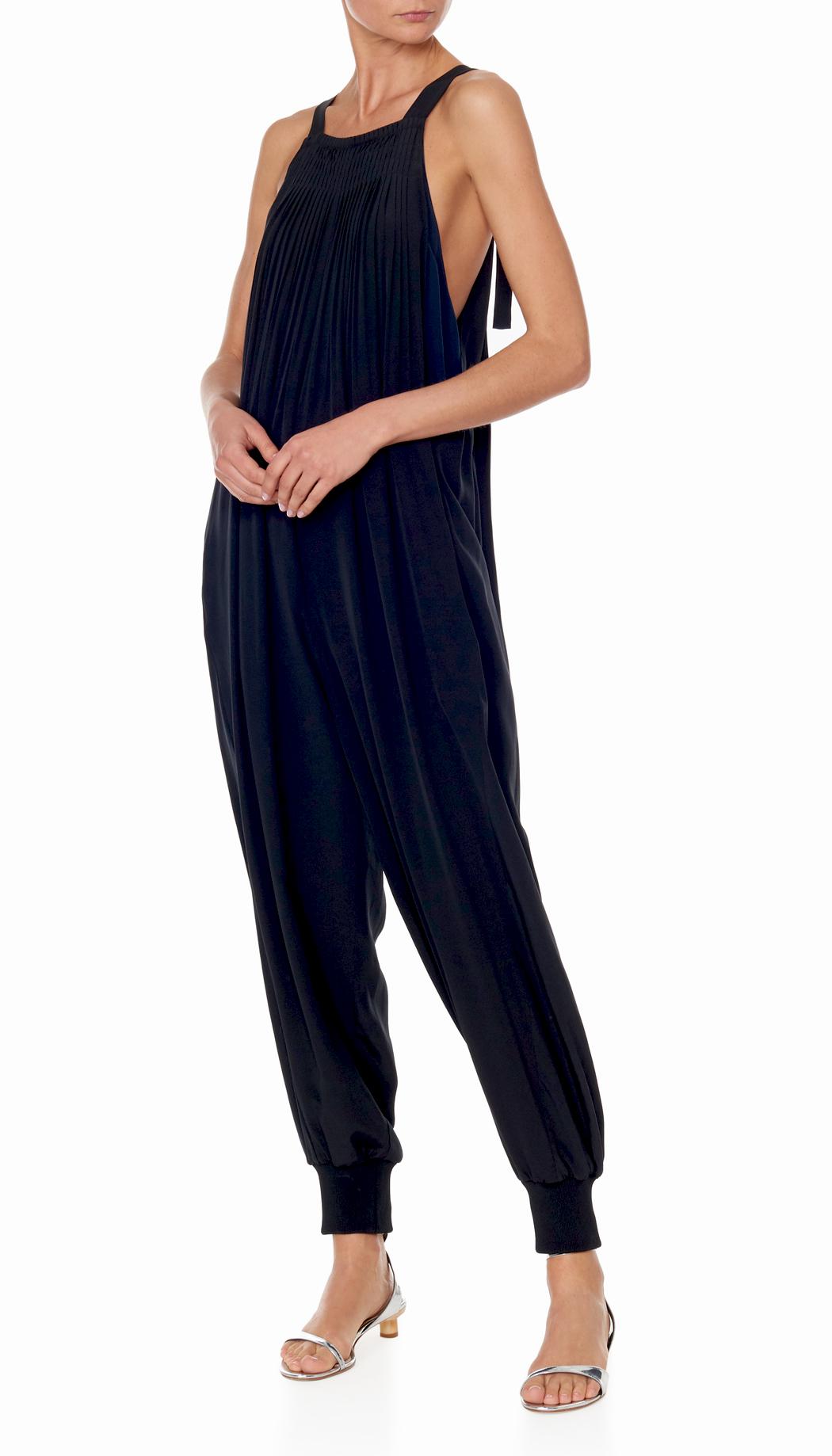 tibi silk jumpsuit