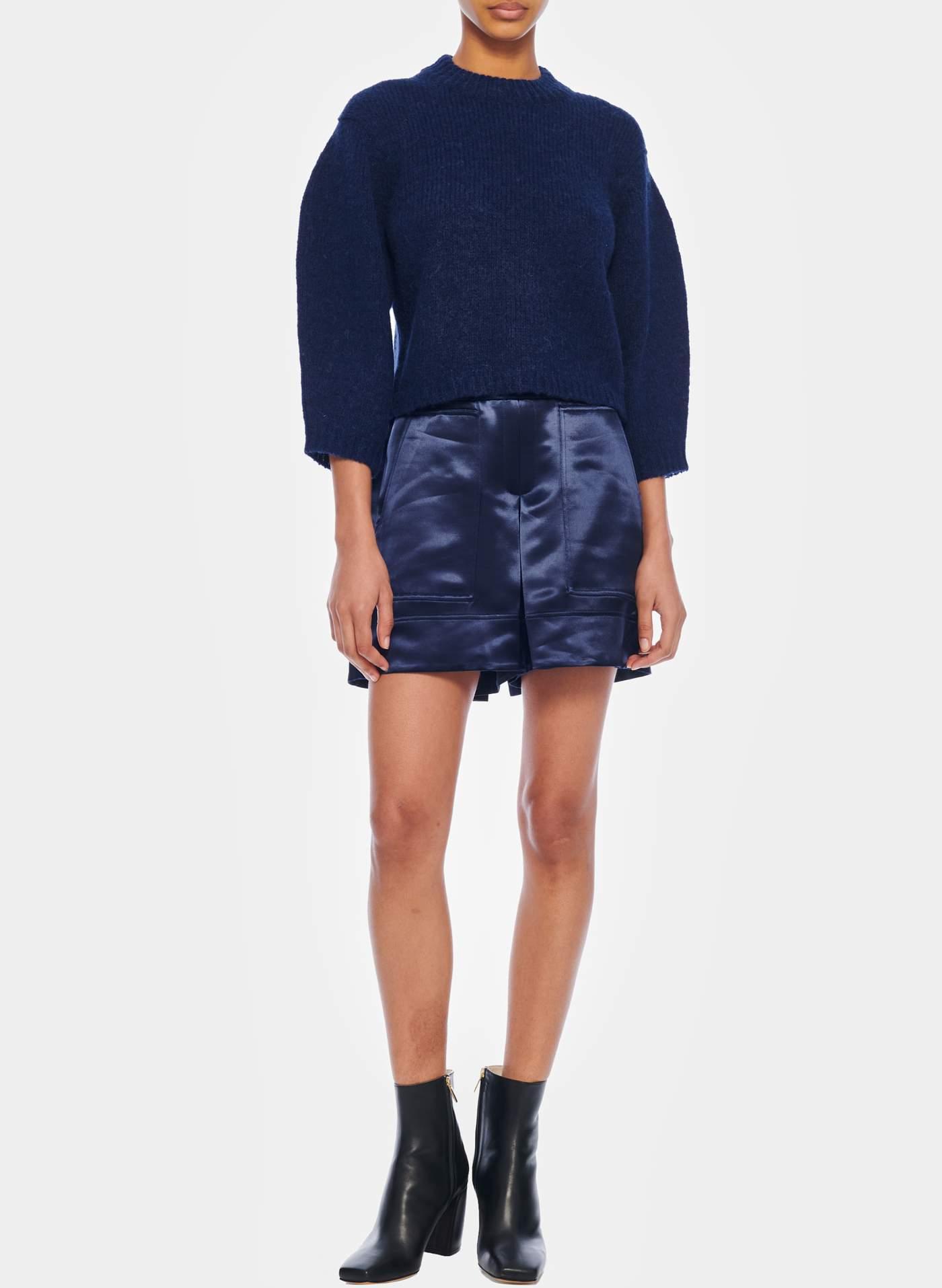 tibi nylon cargo pant