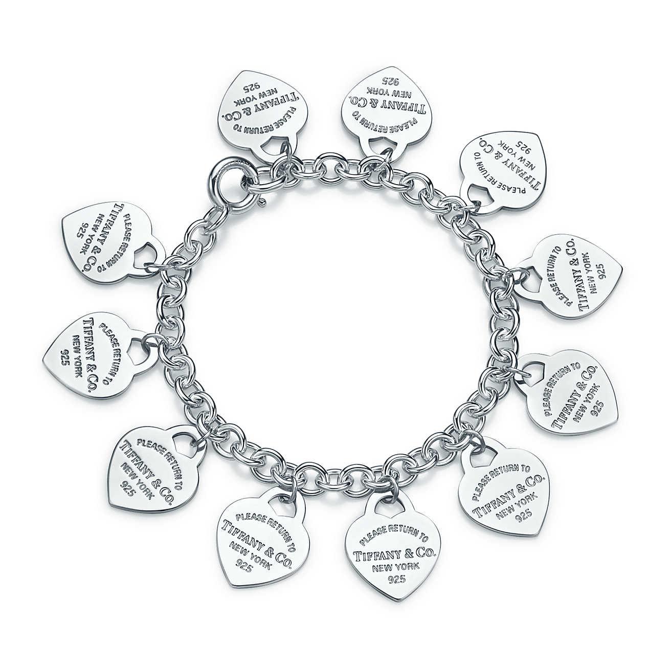 tiffany heart bracelets