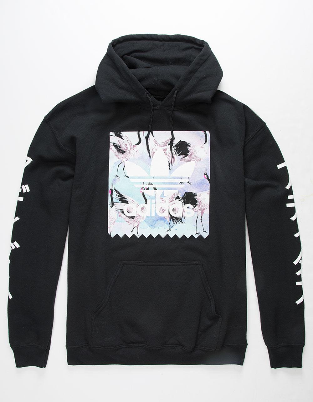 mens black adidas sweatshirt