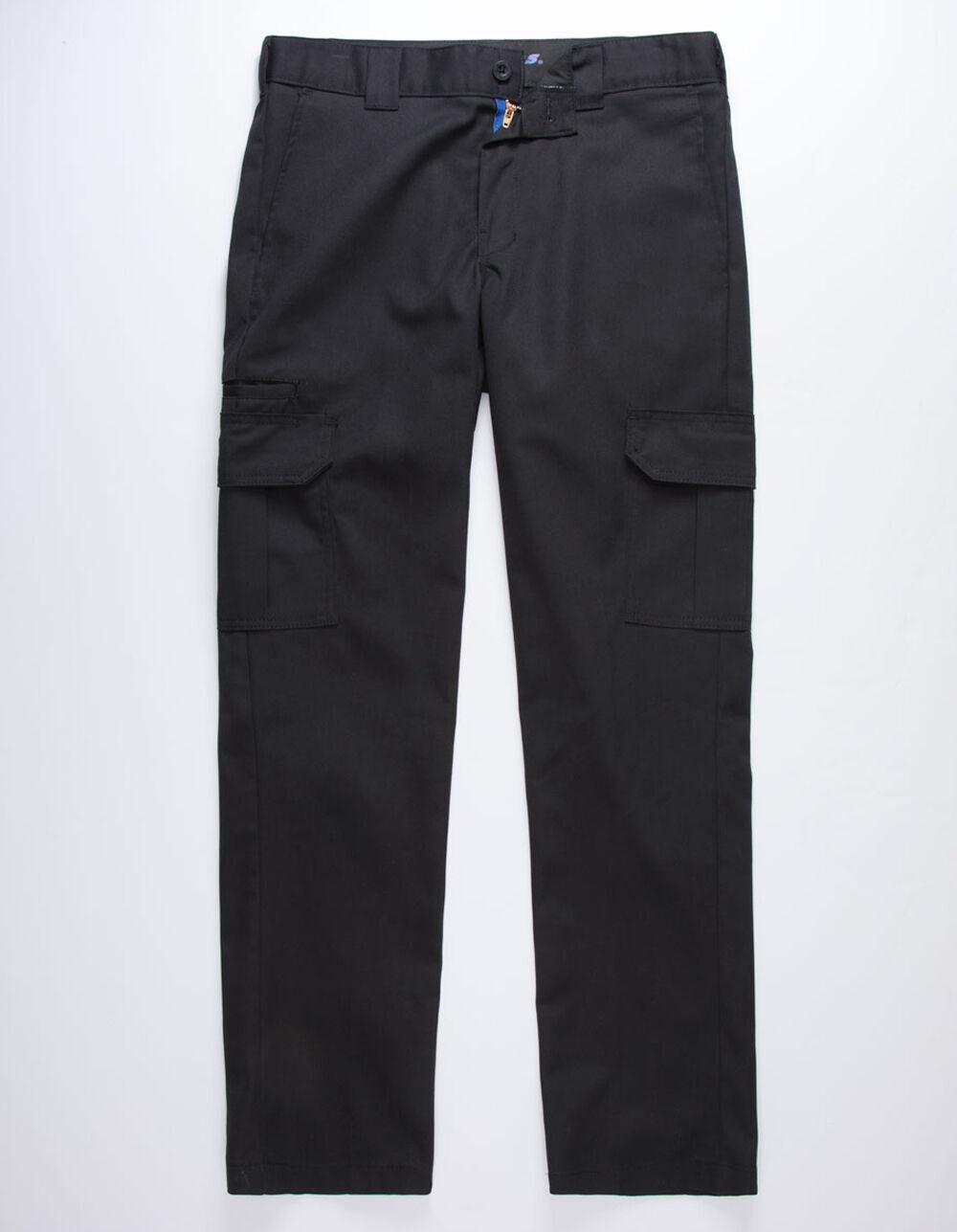 Dickies Synthetic Brush Twill Mens Cargo Pants in Black for Men - Lyst