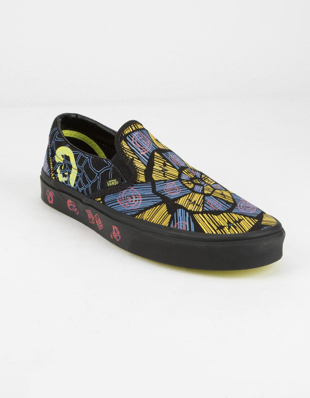 Vans X Disney Classic Slip-on Shoes Oogie Boogie/nightmare ...