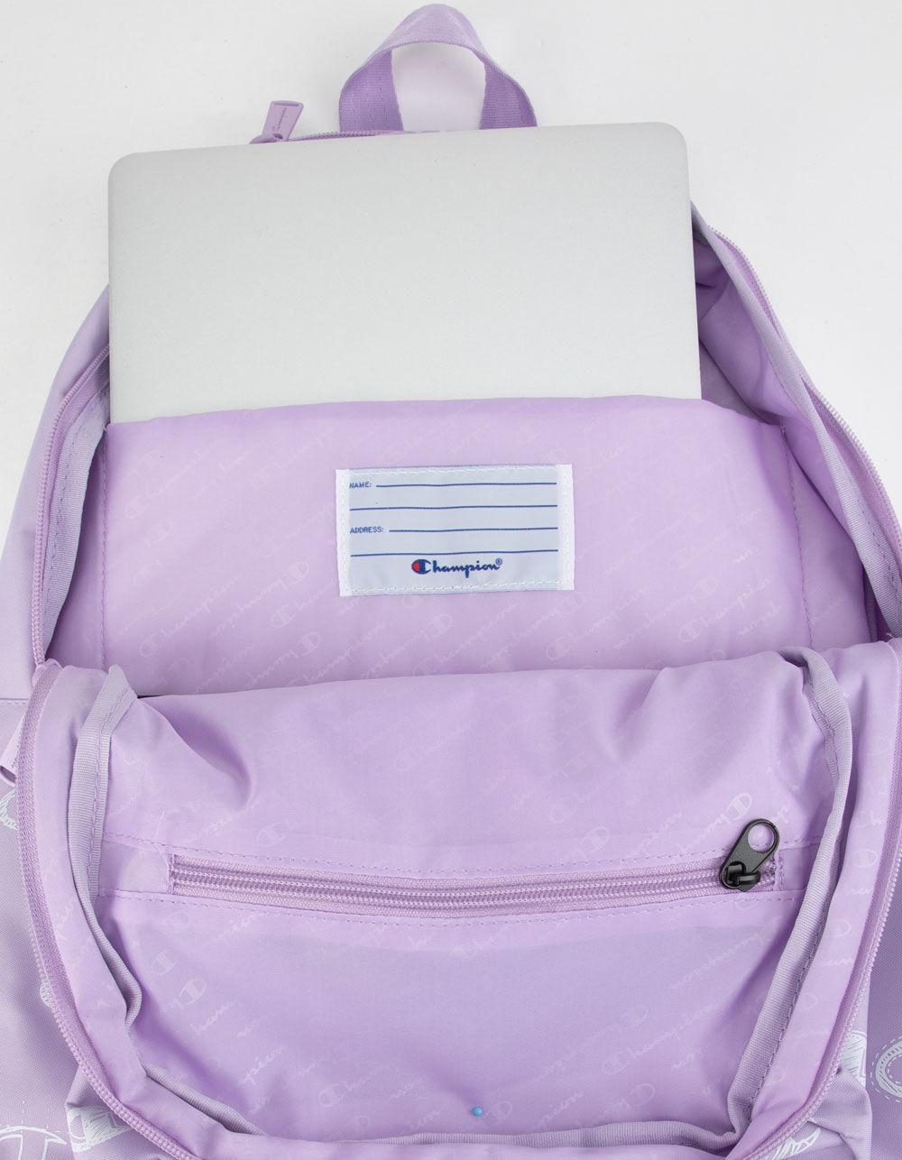 champion backpack purple