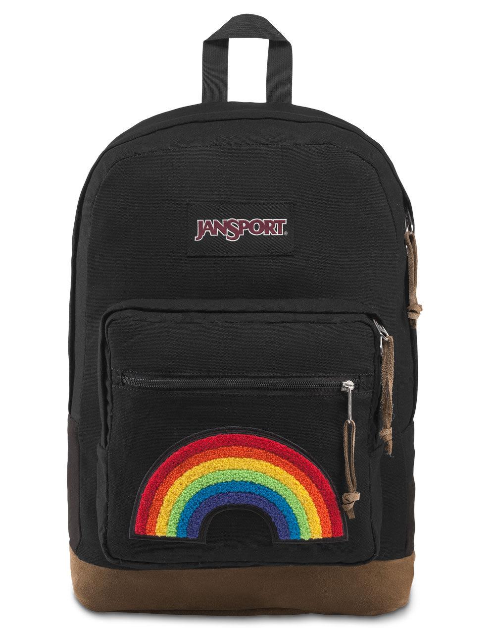 jansport rainbow backpack