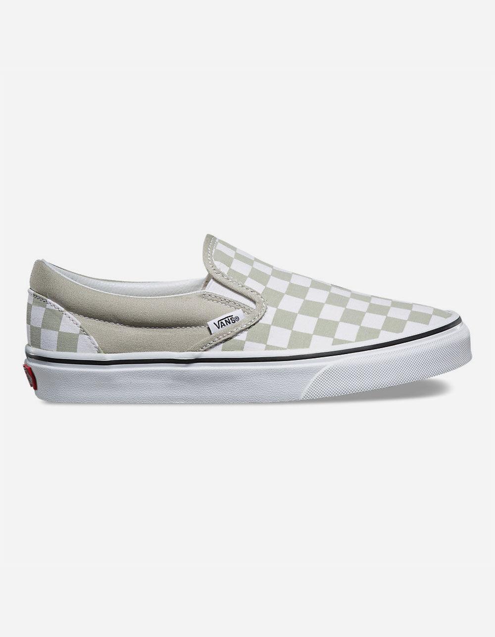desert sage checkerboard vans