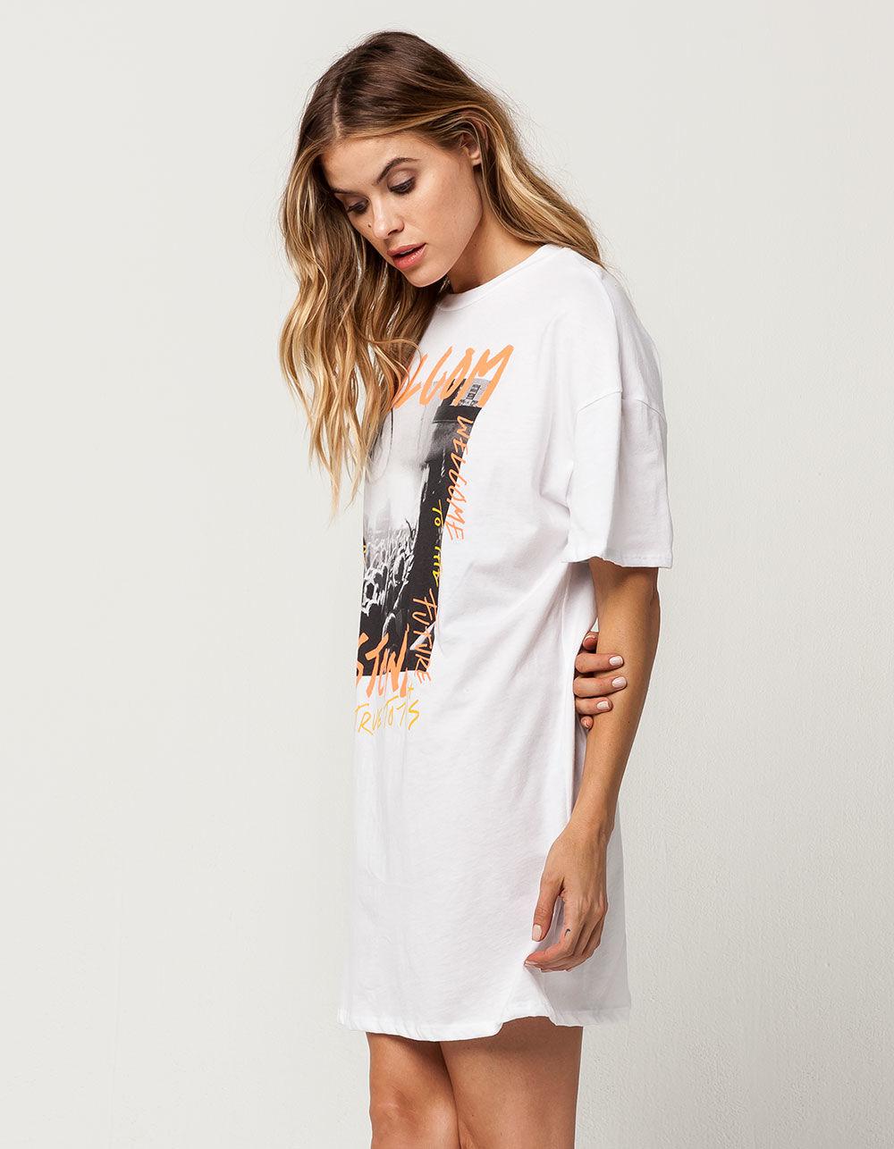 volcom t shirt dress
