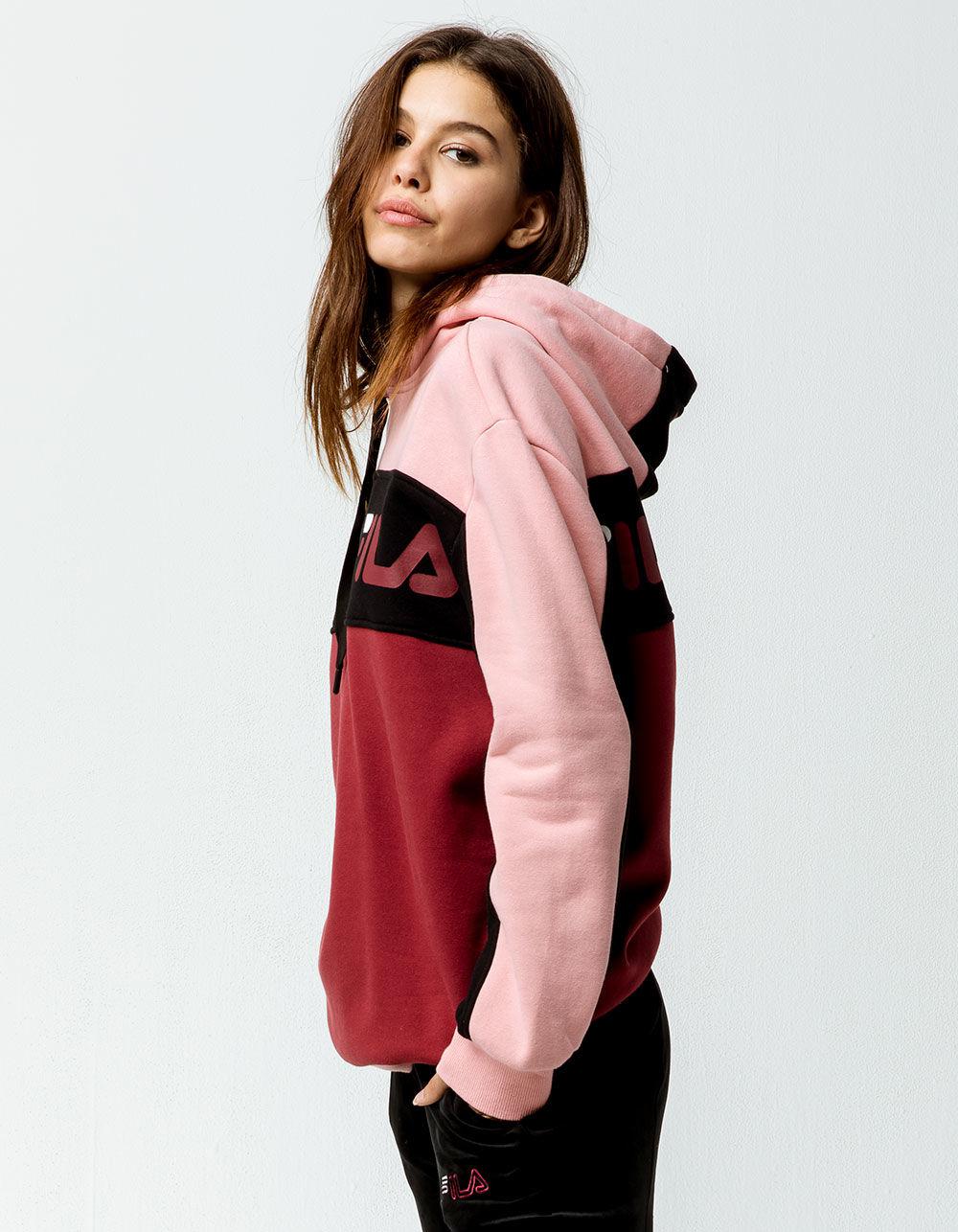 fila fleece pink