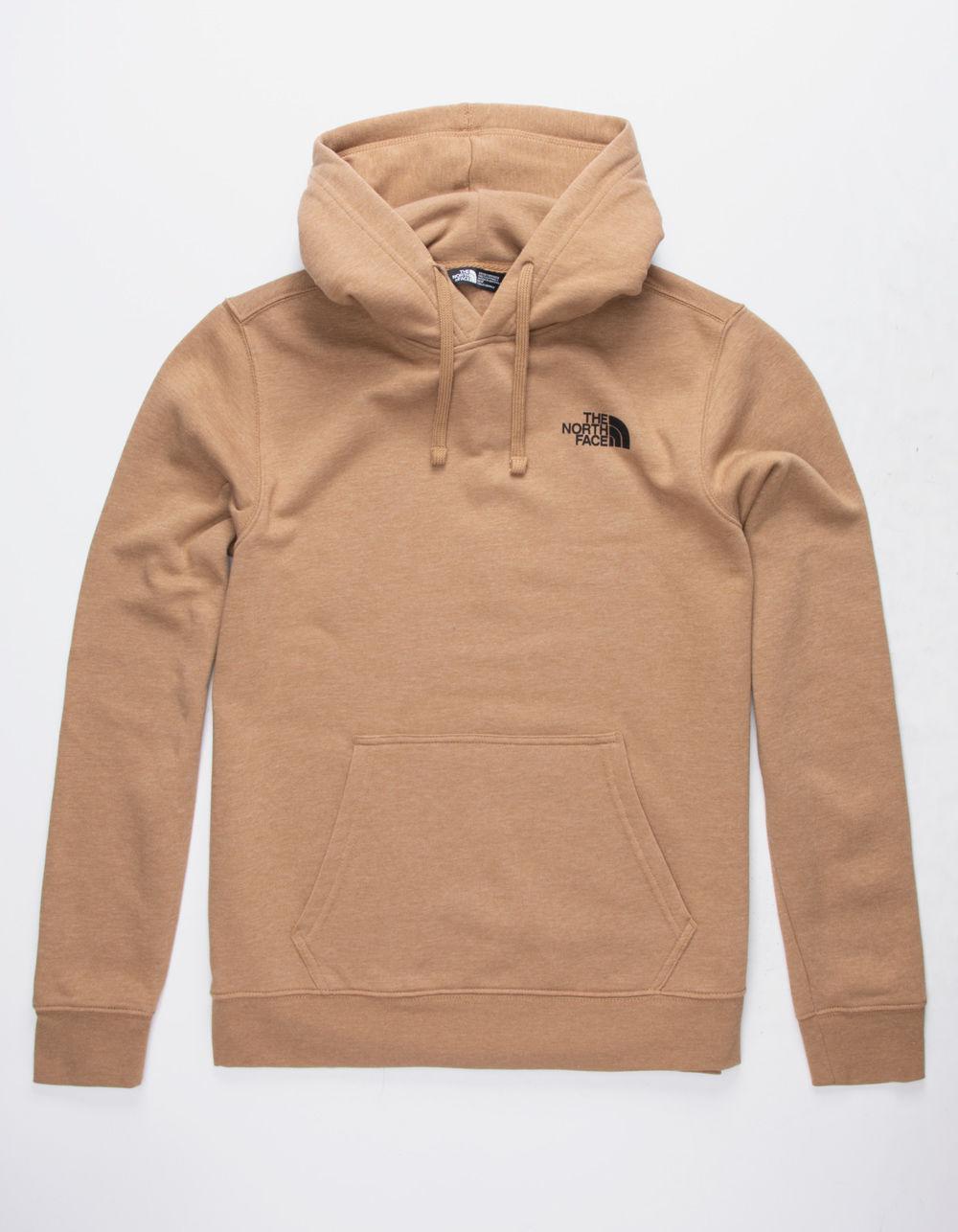 The North Face Fleece Red Box Light Tan Mens Hoodie In Black For Men Lyst
