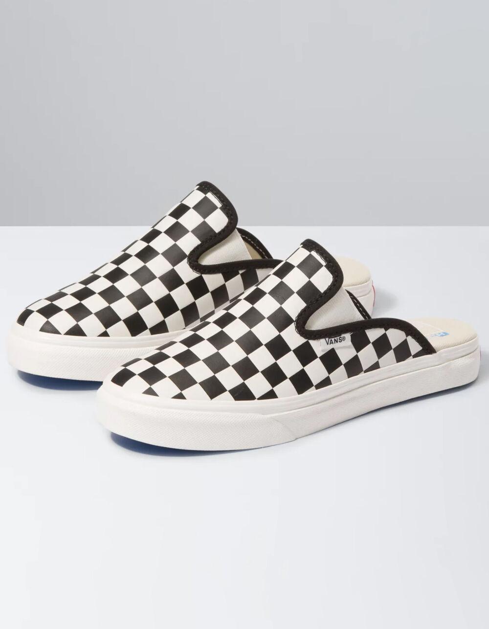 vans leather mule