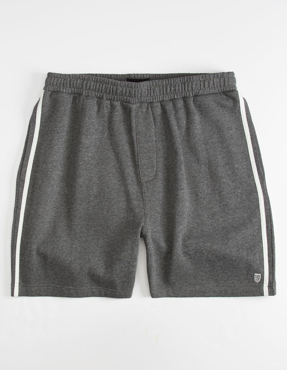 Brixton Oath Black Sweat Shorts