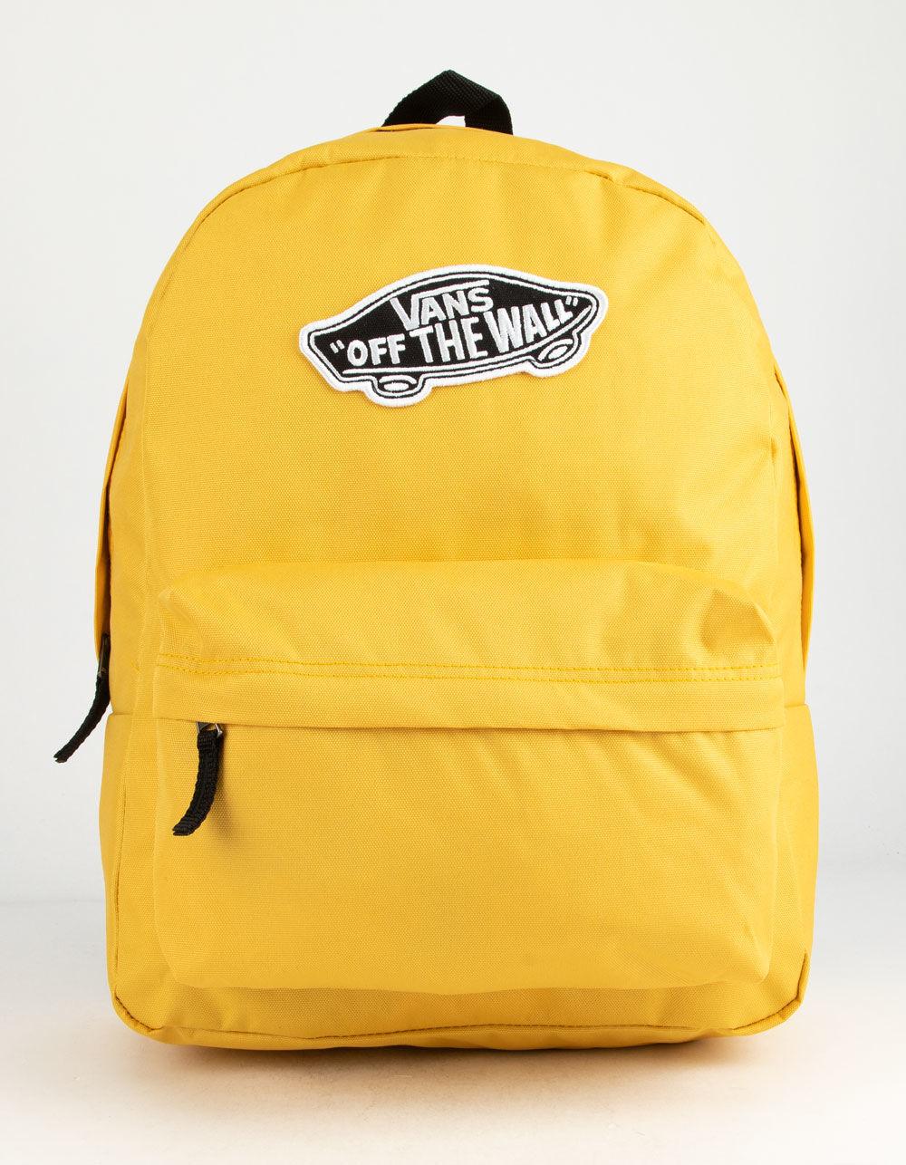 Vans Realm Classic Yolk Yellow Backpack in Yellow - Lyst