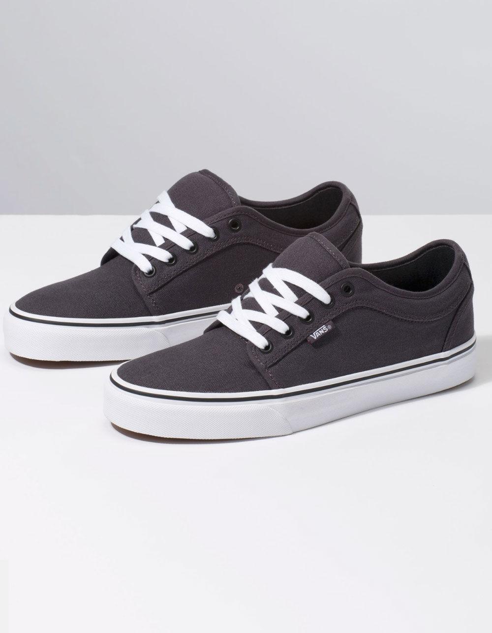 gray chukka low vans