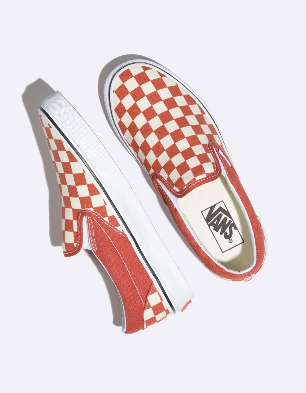 tillys red checkered vans