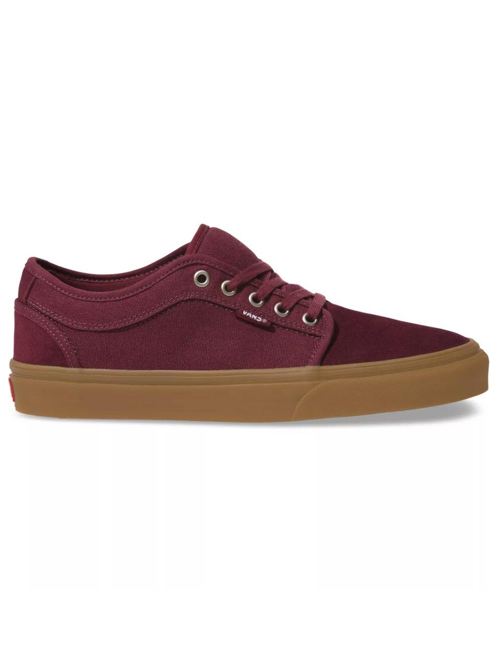 vans chukka low burgundy