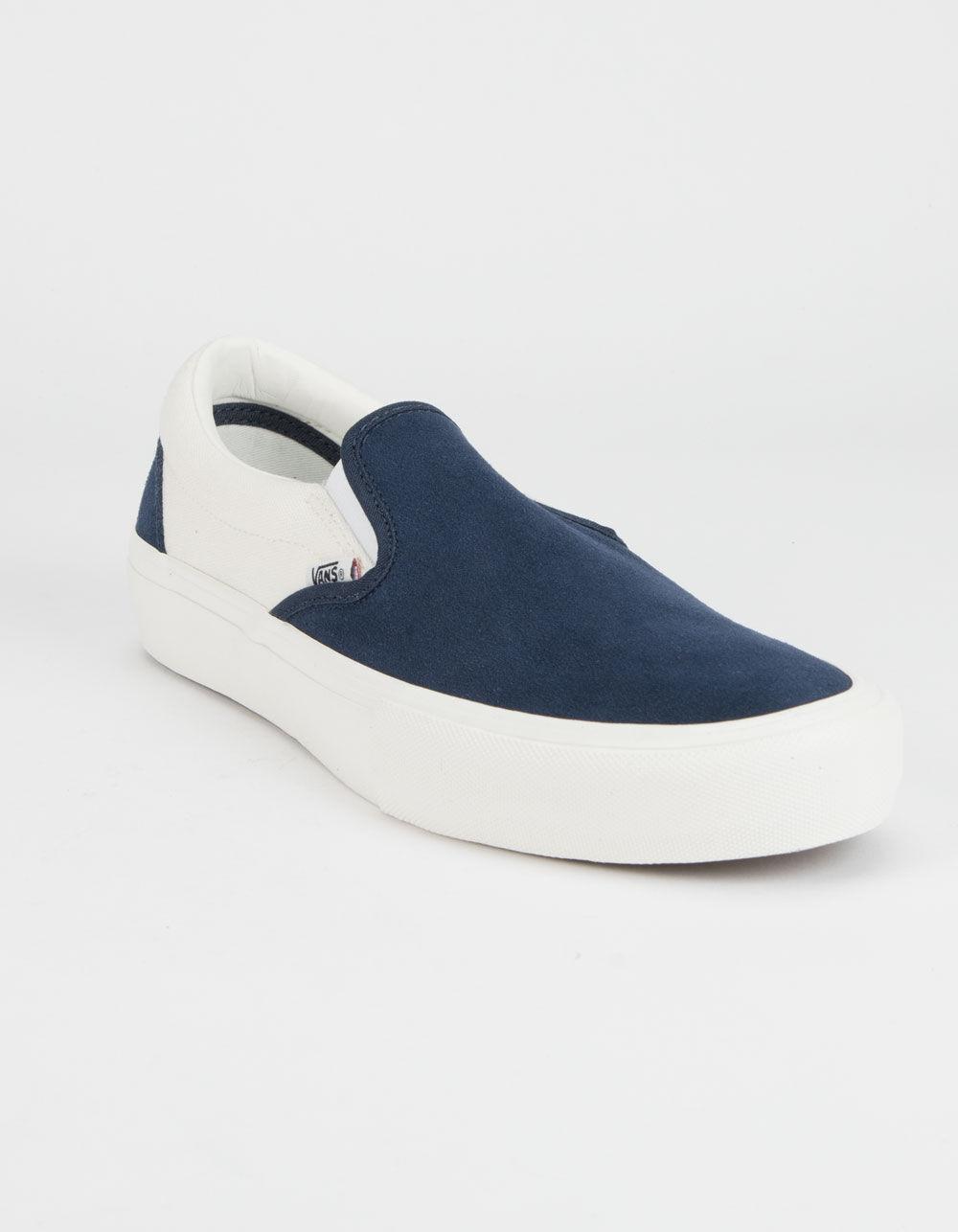 vans slip on dress blues