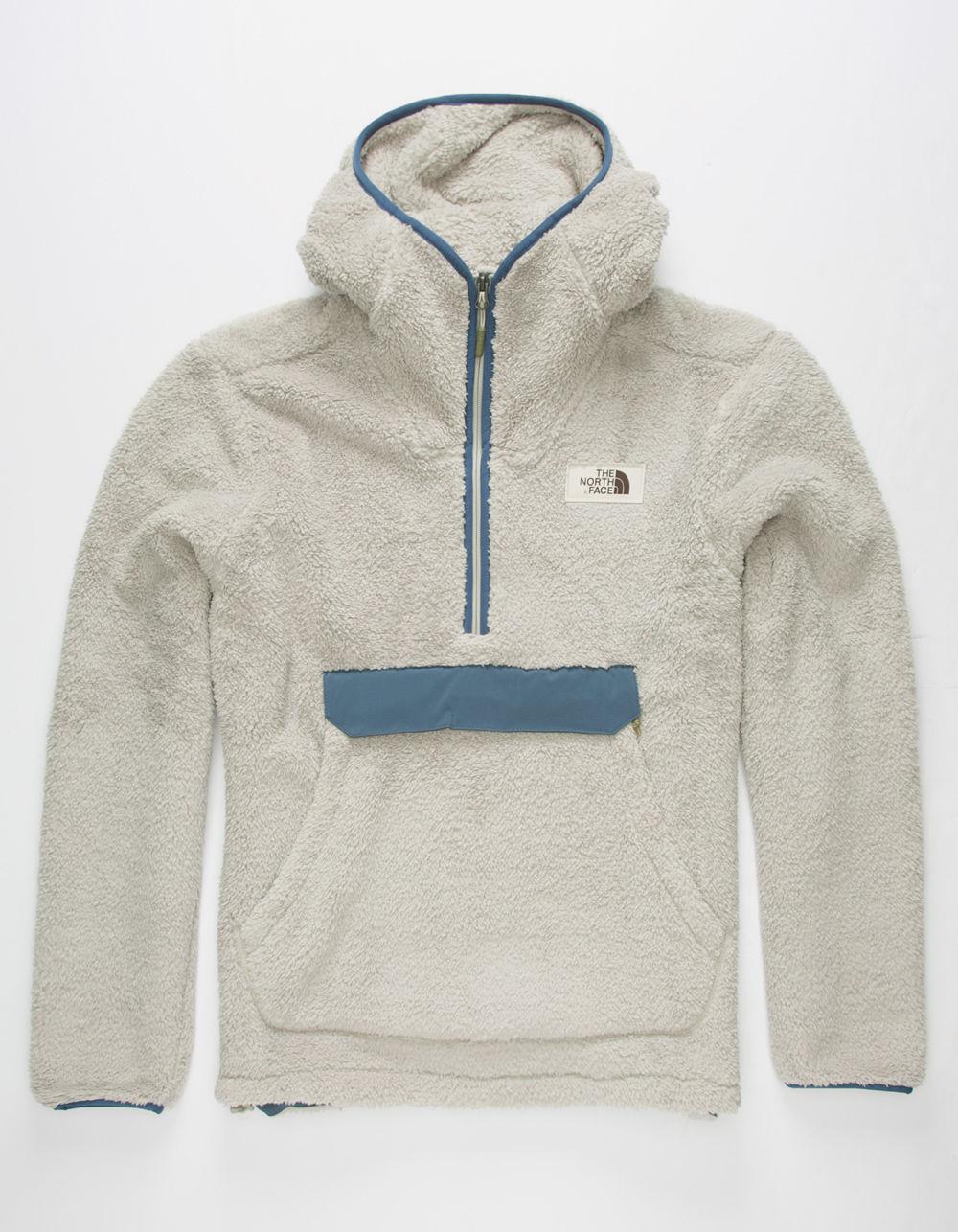 north face hoodie tan