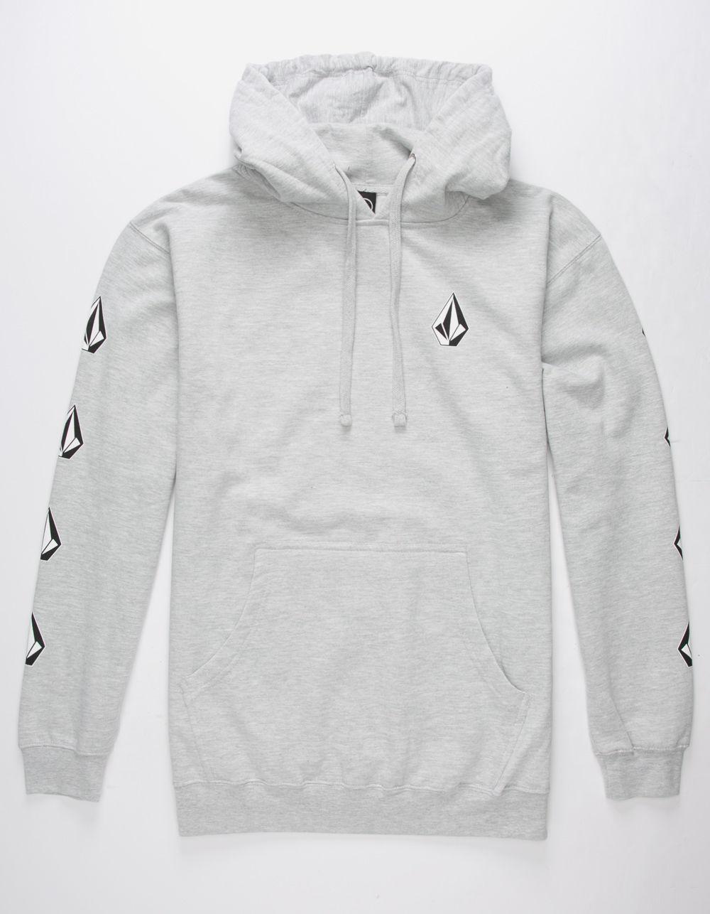 white volcom hoodie