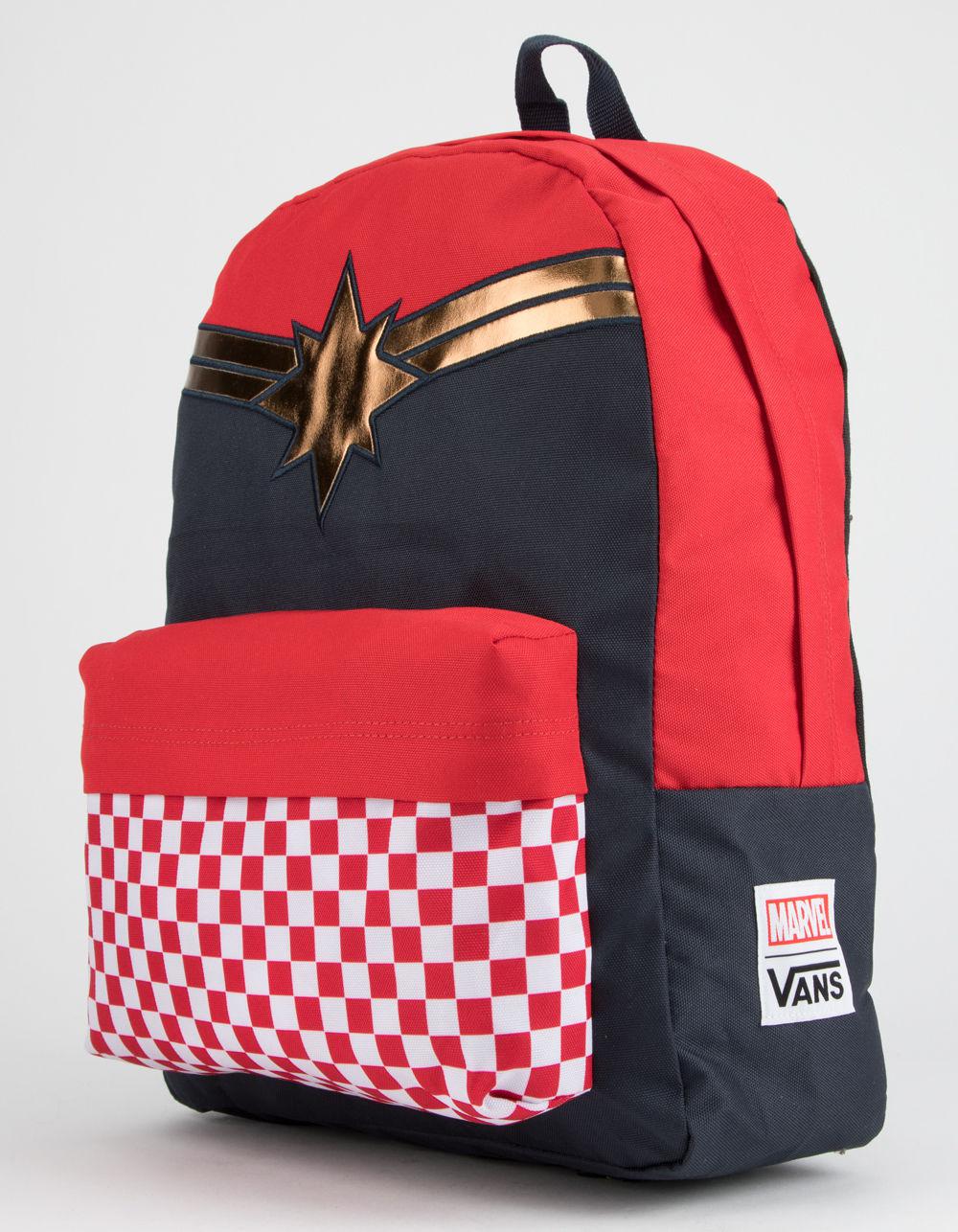 Vans Synthetic X Marvel Captain Marvel Realm Backpack Lyst