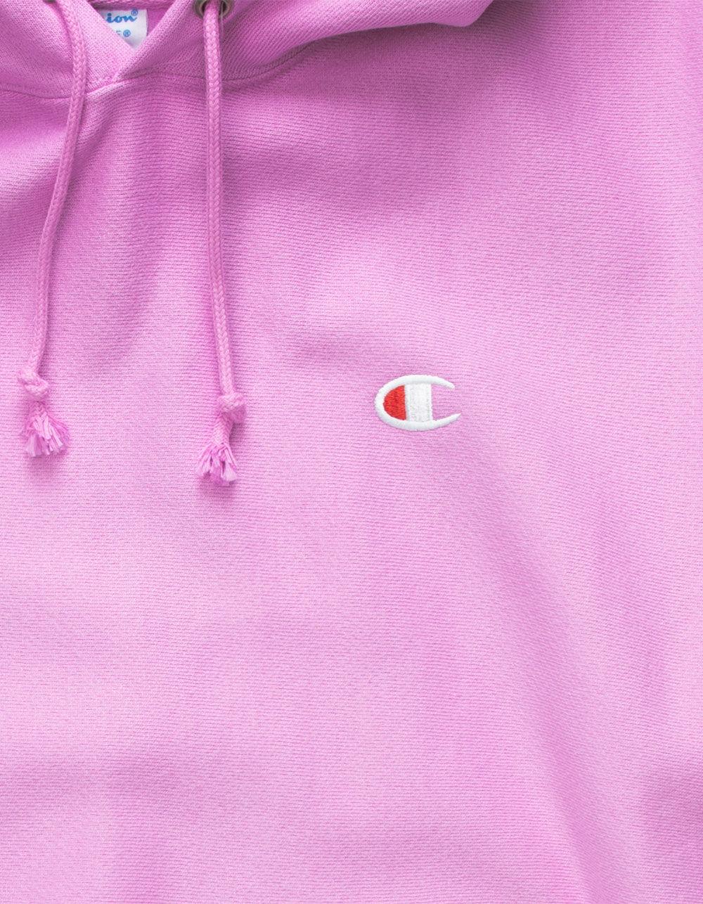 champion reverse weave hoodie paper orchid