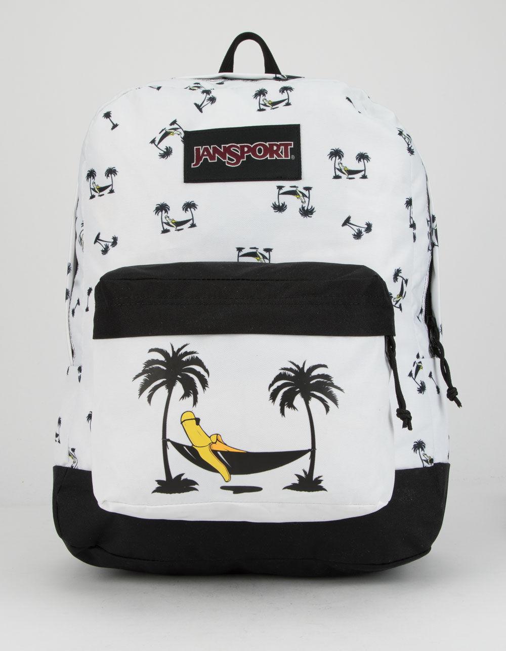 Jansport Synthetic Black Label Superbreak Banana Hammock Backpack for
