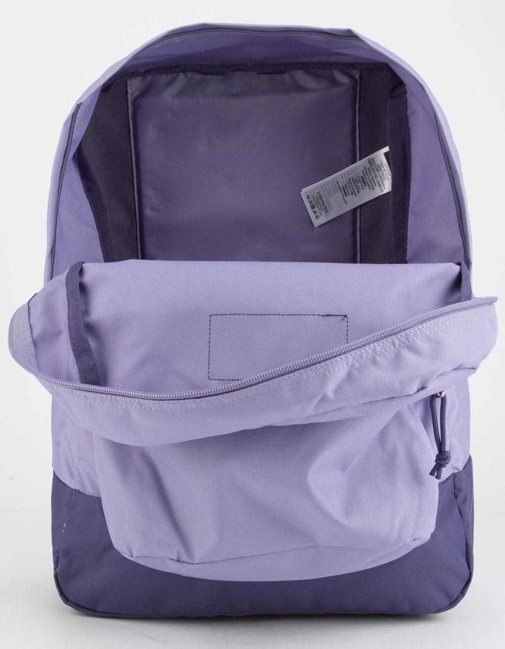 lavender jansport backpack