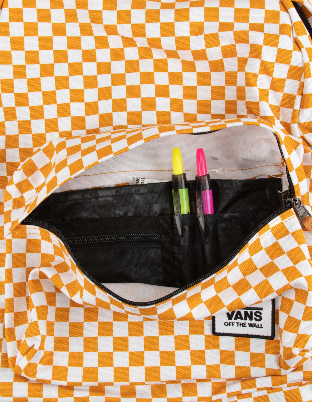 mustard yellow vans backpack