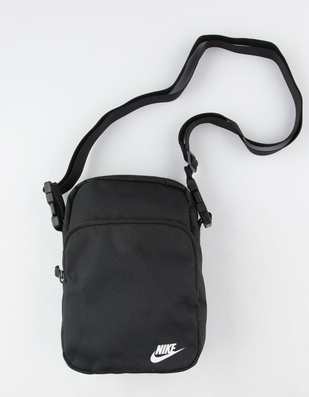Nike Synthetic Heritage Smit 2.0 Crossbody Bag in Black - Lyst