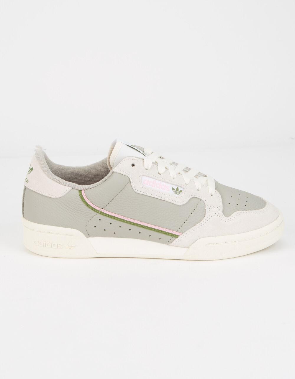 adidas Leather Continental 80 Sesame & Raw White Womens ...