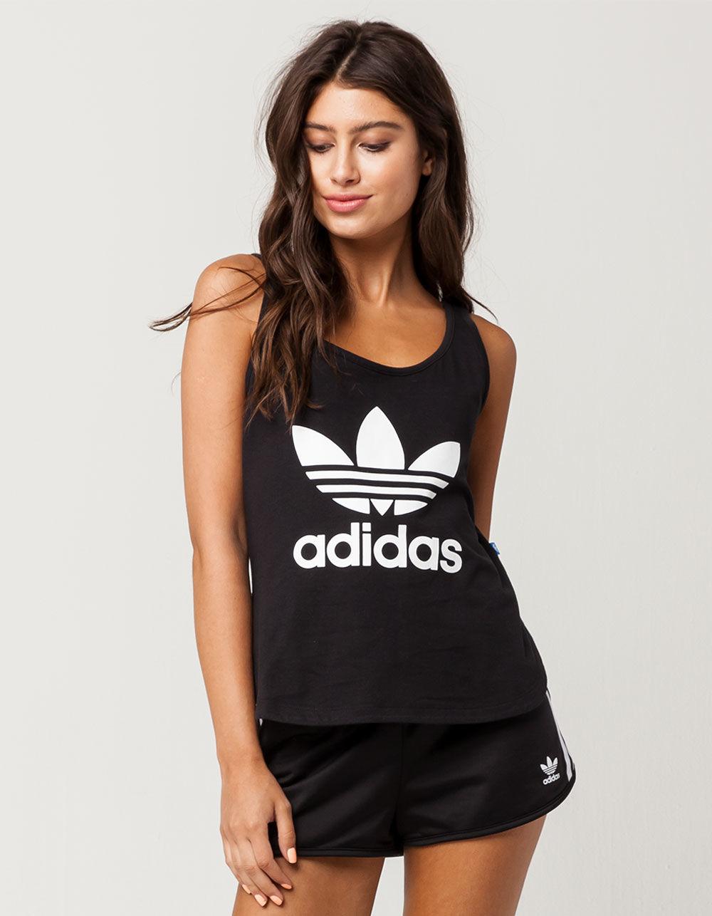 adidas loose crop tank