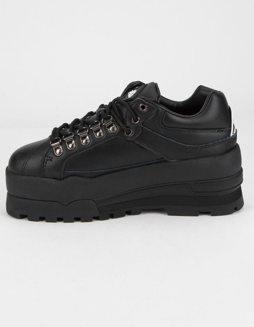 Fila Synthetic Trailblazer Wedge Wmn Shoes (trainers) in Black - Lyst