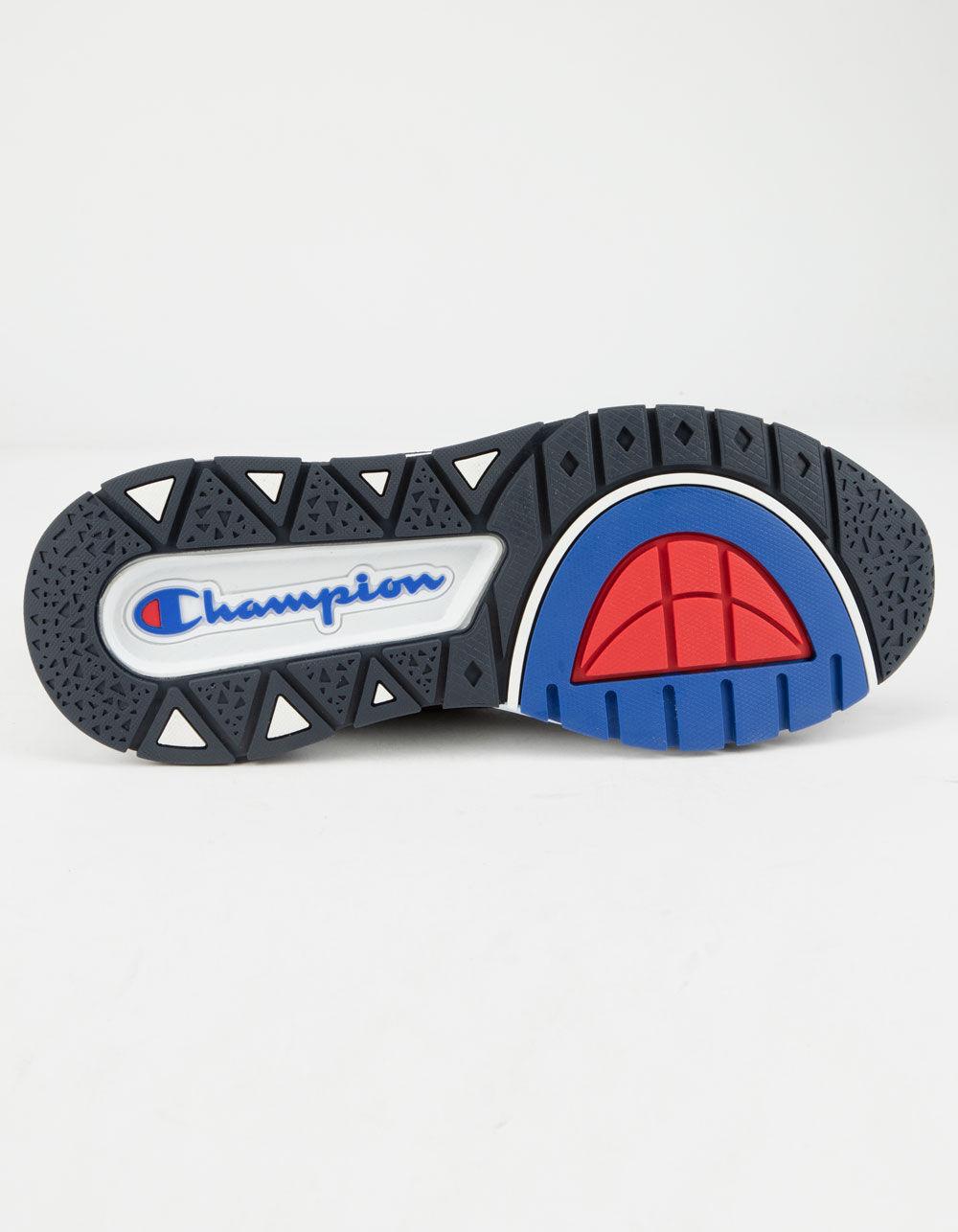 champion men's rally pro navy & white shoes